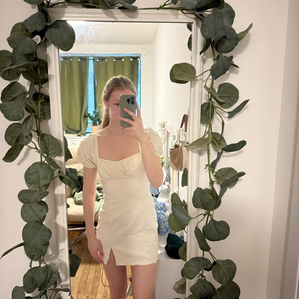 White dress